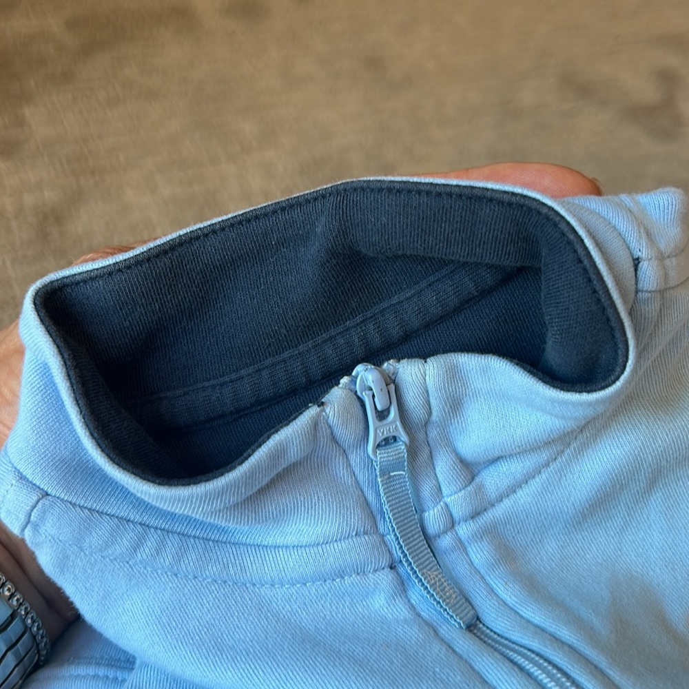 Vineyard Vines Sky Blue Half-Zip Sweater - Picture 8 of 8